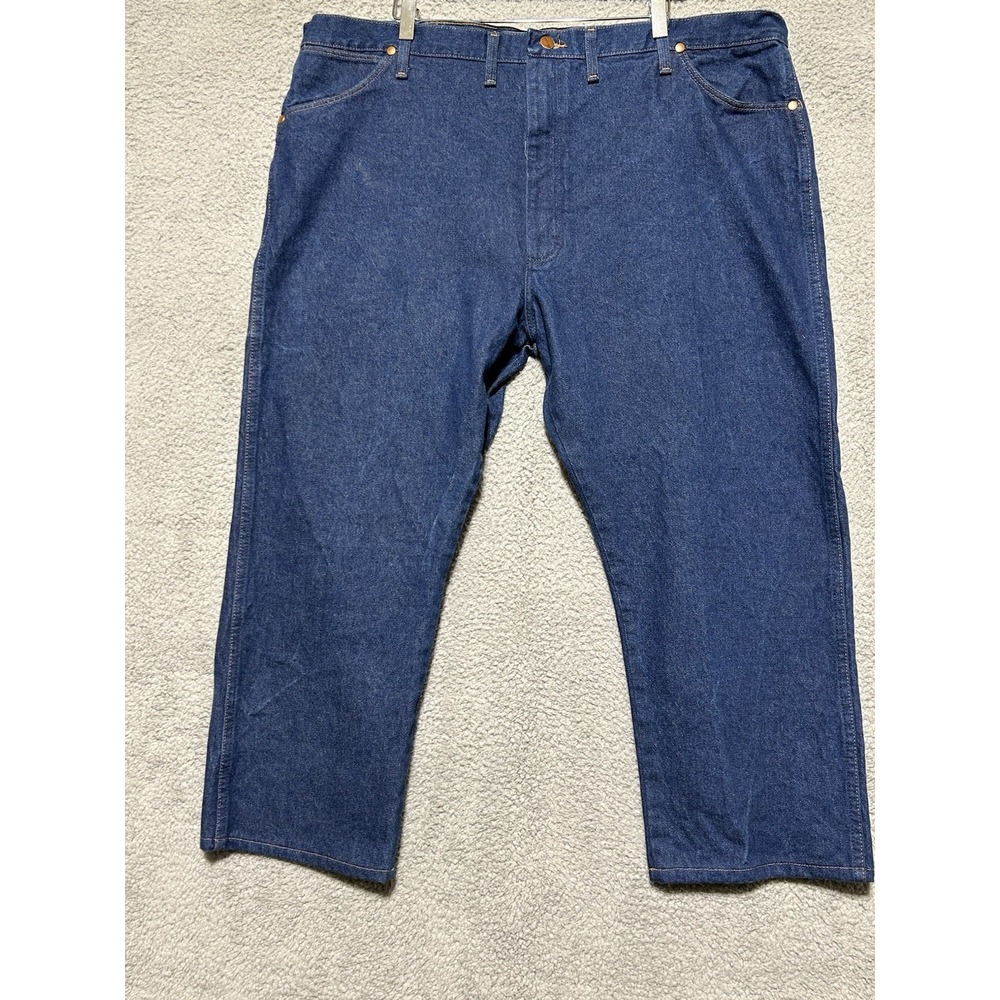 Wrangler Original Fit Cowboy Cut Jeans Mens Sz 44X30 FIT 46X25 Workwear 13MWZPW